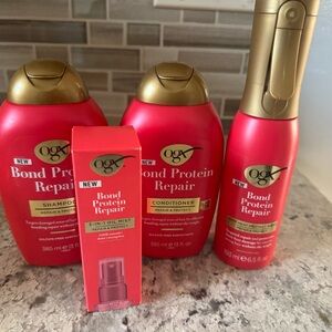 OGX Bond Protein Repair Hair Care Set